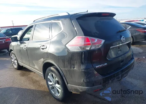 2014 Nissan Rogue Sv from USA, damaged, VIN 5N1AT2MT3EC752241